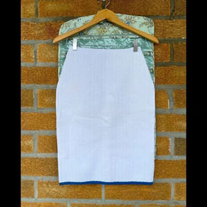 Douglas hannant texture pencil skirt small